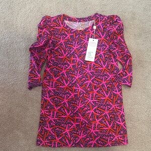 Lilly Pulitzer Pink and Orange Starfish Dress